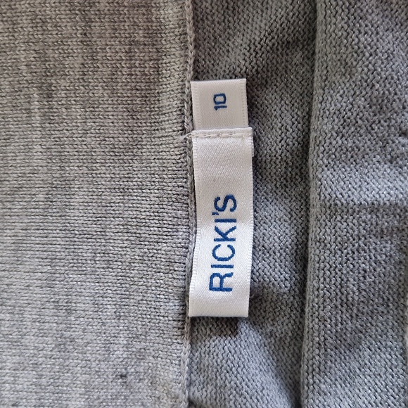 Ricki's stripped gray mini skirt - Picture 3 of 6